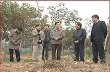 Hà Giang:Bí thư tỉnh ủy Triệu Tài Vinh kiểm tra cây cao su tại Vị Xuyên